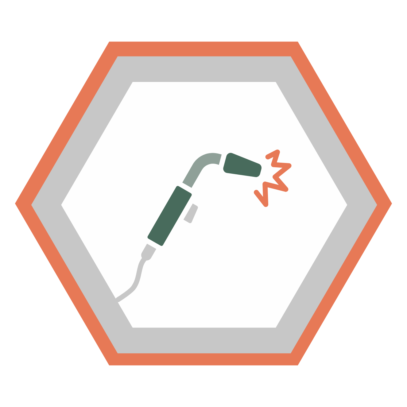 Welding pathway icon